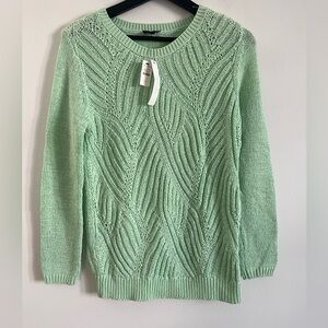 Talbots Mint Green Women's Sweater